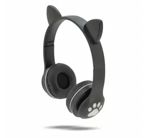 Бездротові навушники Bluetooth Cat Ear VZV-28M Led, Black